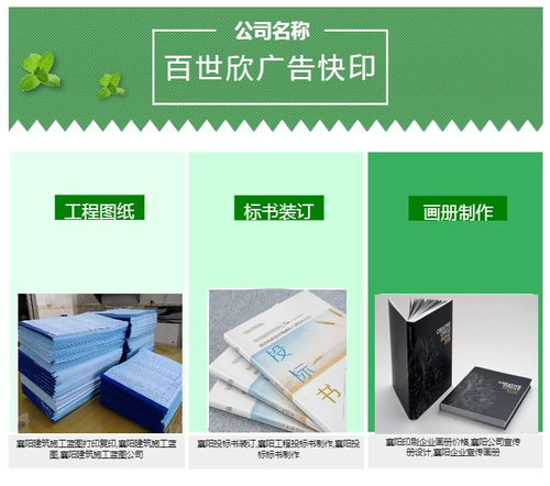 企業畫冊設計印刷全攻略 襄陽百世欣廣告快印與軟件開發的價格解讀